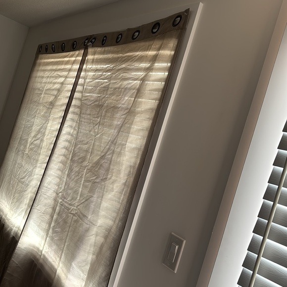 Elegant sheer  Grommet Curtain Panel - Picture 9 of 13